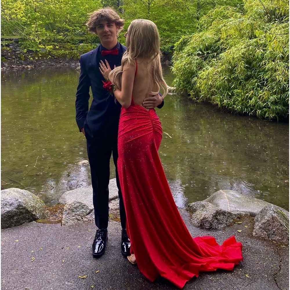 Sherri Hill Rhinestone Prom Dress